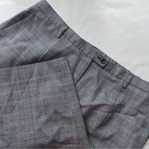 Vintage Pendleton Women’s Wool Plaid Trousers Gray Size 16